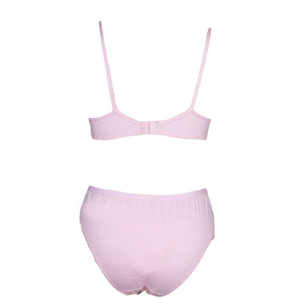 Women's Panty & Bra Set - Light-Pink, Women, Bra And Panty Sets, Chase Value, Chase Value