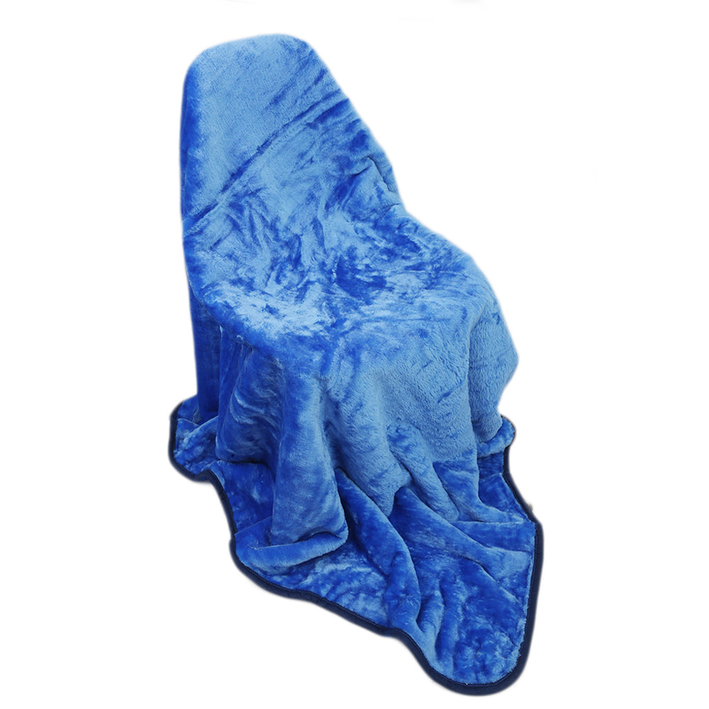 Double Bed Blanket NG Best 2 PLY - Blue, Home & Lifestyle, Blanket, Chase Value, Chase Value
