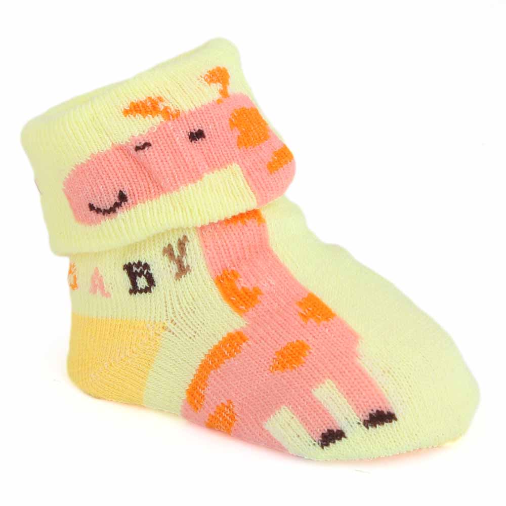 Newborn Booties - Yellow, Kids, NB Shoes And Socks, Chase Value, Chase Value