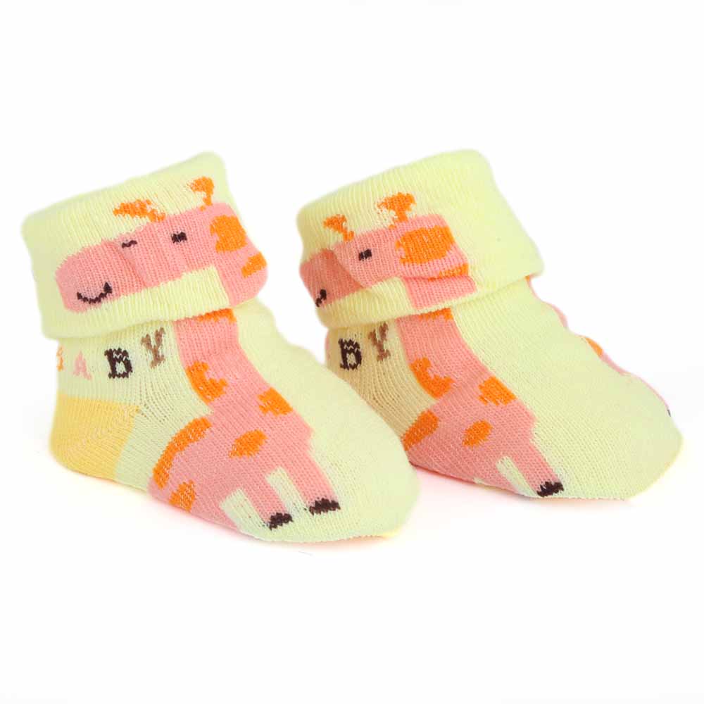 Newborn Booties - Yellow, Kids, NB Shoes And Socks, Chase Value, Chase Value