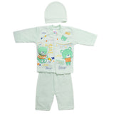 Newborn Boys Full Sleeves Suit - Cyan, Kids, NB Boys Sets And Suits, Chase Value, Chase Value