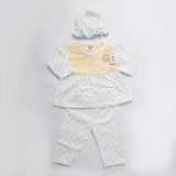 Newborn Girls Full Sleeves Suit - Fawn, Kids, NB Girls Sets And Suits, Chase Value, Chase Value