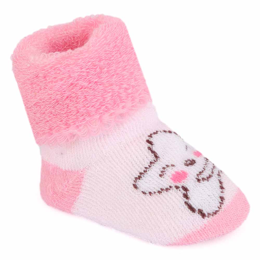 Newborn Booties - Pink, Kids, NB Shoes And Socks, Chase Value, Chase Value