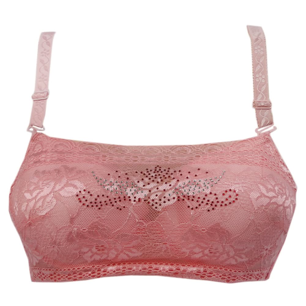 Women's Foam Bra - Pink, Women Bras, Chase Value, Chase Value