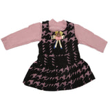 Newborn Girls 2 Piece Frock - Tea Pink, Kids, NB Girls Frocks, Chase Value, Chase Value