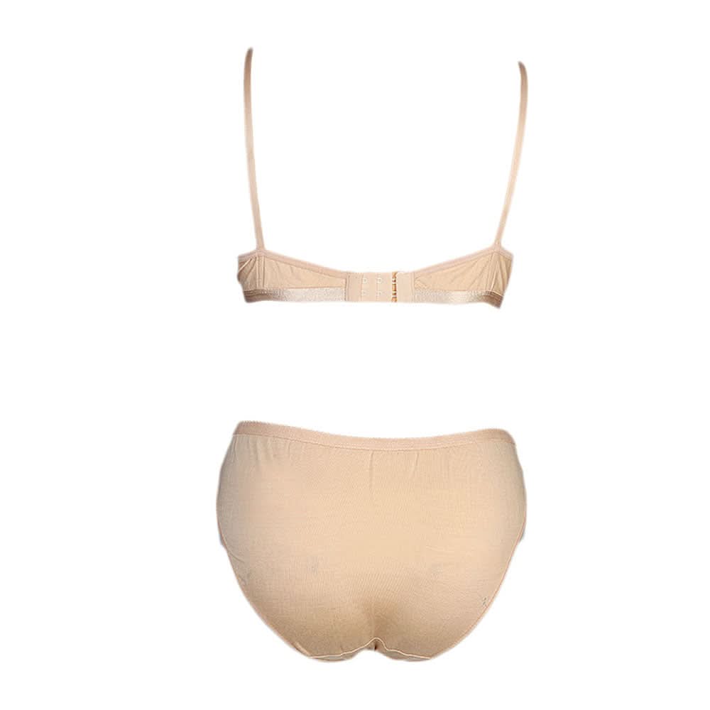Women's Panty & Bra Set - Skin, Women, Bra And Panty Sets, Chase Value, Chase Value