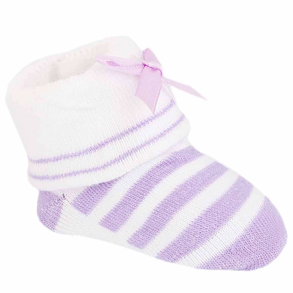 Newborn Booties - Purple, Kids, NB Shoes And Socks, Chase Value, Chase Value