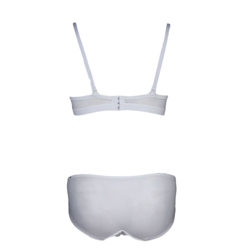 Women's Foam Bra & Panty Set - White, Women, Bra And Panty Sets, Chase Value, Chase Value