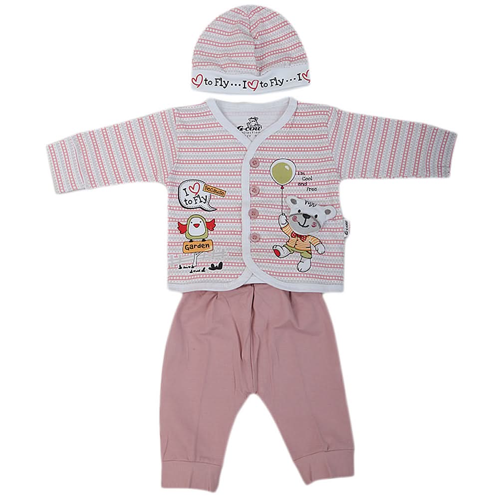 Newborn Boys Full Sleeves Suit - Peach, Kids, NB Boys Sets And Suits, Chase Value, Chase Value