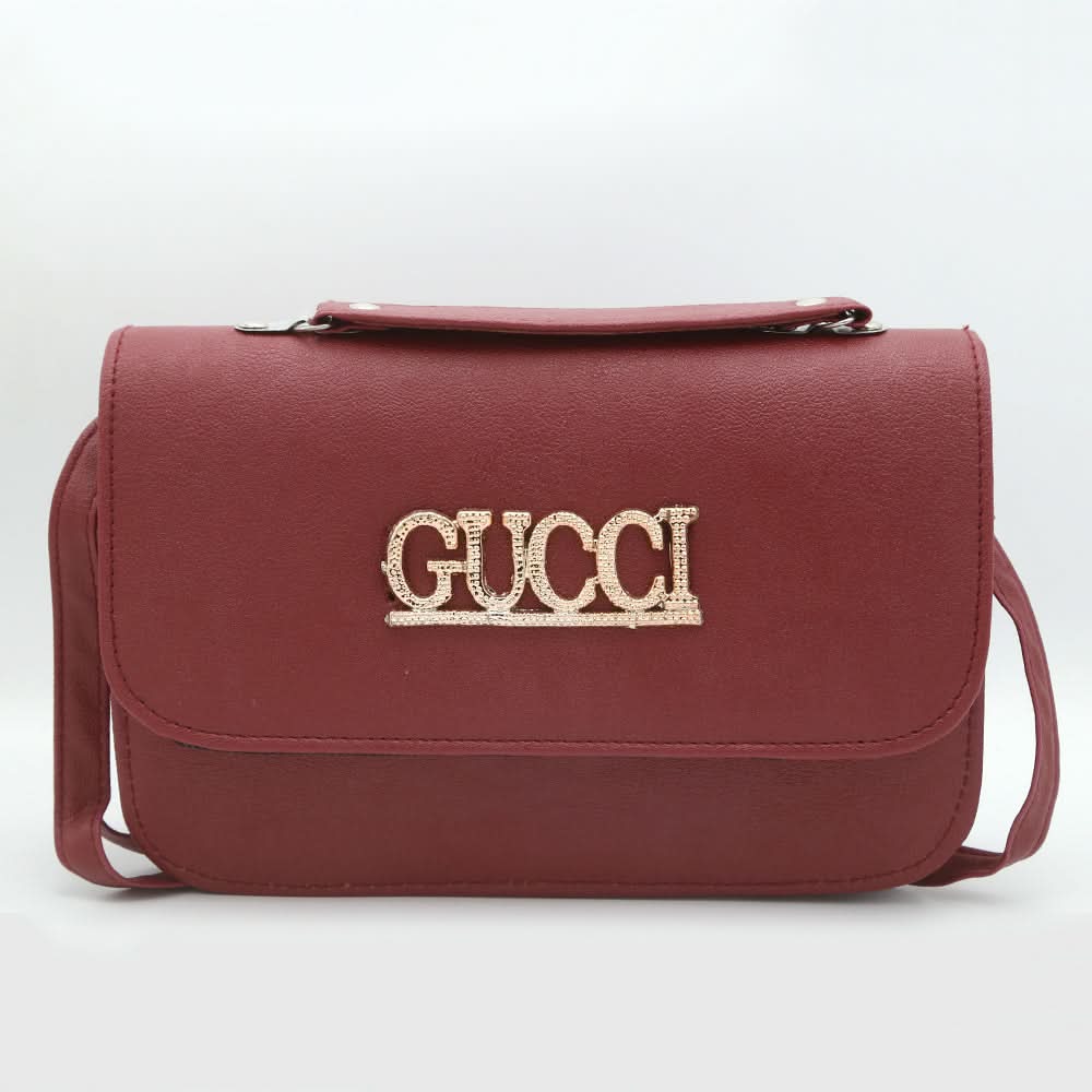 Women's Shoulder Bag 3112 - Maroon, Women, Bags, Chase Value, Chase Value