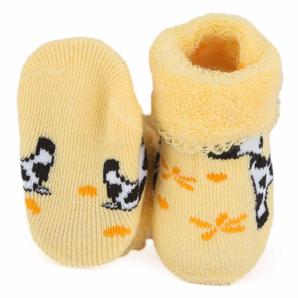 Newborn Booties - Yellow, Kids, NB Shoes And Socks, Chase Value, Chase Value