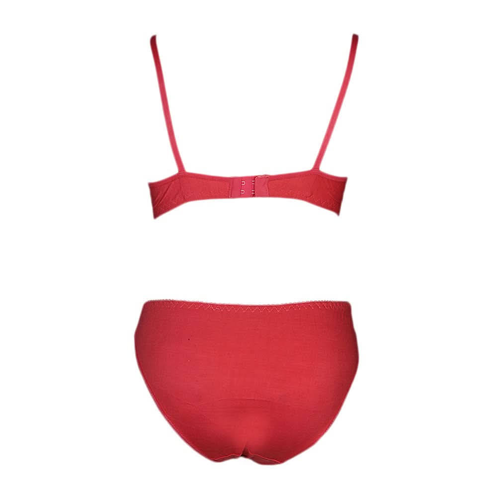 Women's Bra & Panty Set - T Pink, Women, Bra And Panty Sets, Chase Value, Chase Value