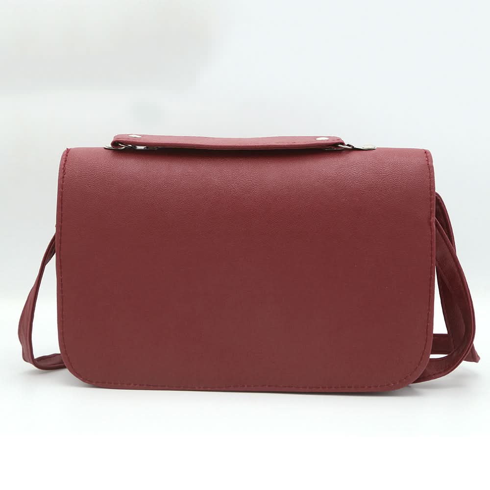 Women's Shoulder Bag 3112 - Maroon, Women, Bags, Chase Value, Chase Value