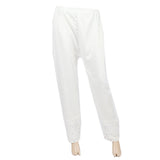 Women's Silk Embroidered Trouser - White, Women, Pants & Tights, Chase Value, Chase Value