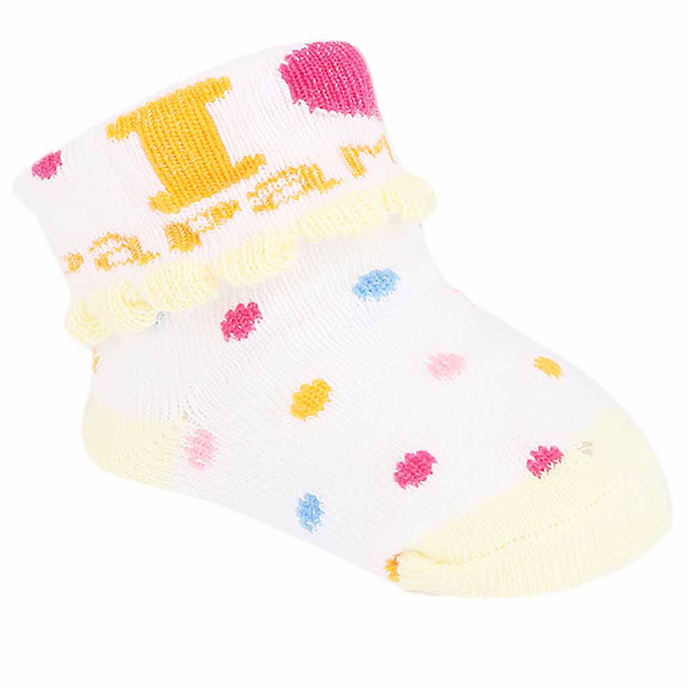 Newborn Booties - Yellow, Kids, NB Shoes And Socks, Chase Value, Chase Value