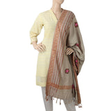 Women's Embroidered Shawl - Grey, Women, Shawls And Scarves, Chase Value, Chase Value