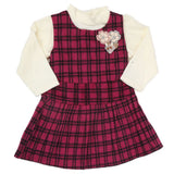 Girls 2Pc Frock M03-1 - Off White, Kids, Girls Frocks, Chase Value, Chase Value