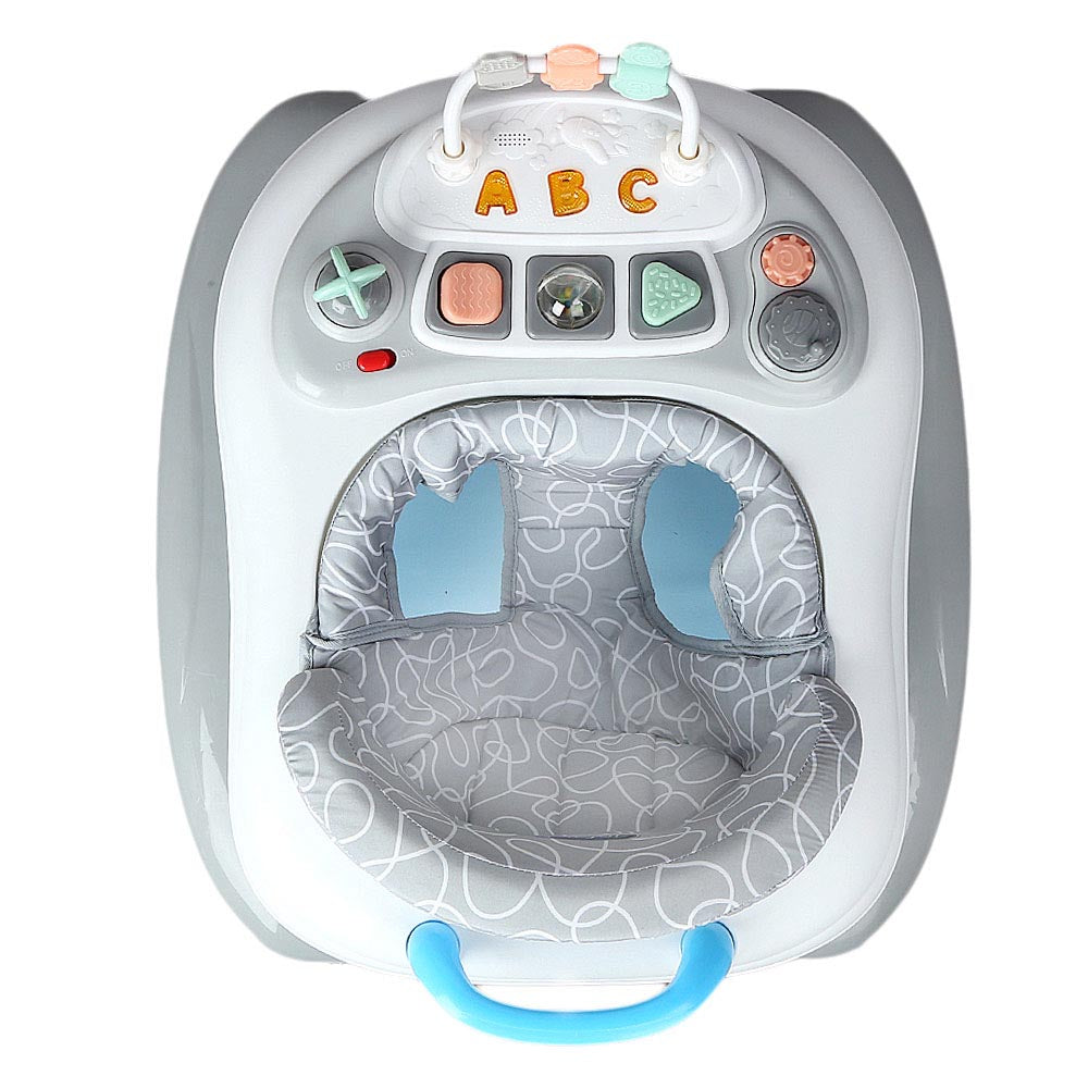 Baby Walker & Rocker 2 in 1 W1001 - Grey, Kids, Carrier Strollers And Furniture, Chase Value, Chase Value