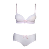 Women's Foam Bra & Panty Set - Pink, Women, Bra And Panty Sets, Chase Value, Chase Value