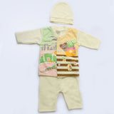 Newborn Boys Full Sleeves Suit - Lemon, Kids, NB Boys Sets And Suits, Chase Value, Chase Value