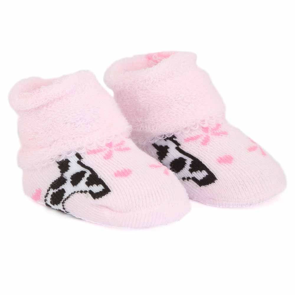 Newborn Booties - Light Pink, Kids, NB Shoes And Socks, Chase Value, Chase Value