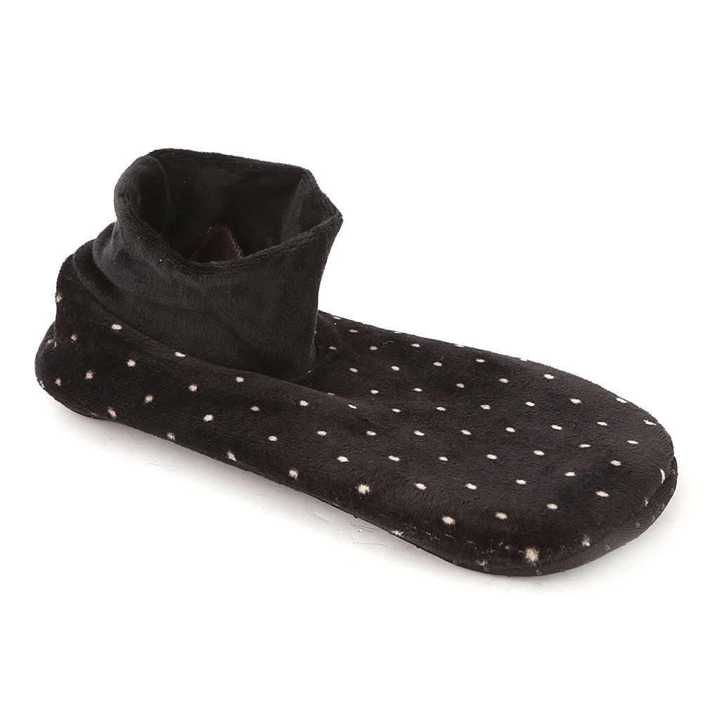Women's Velvet Socks - Black, Women, Socks Stocking And Gloves, Chase Value, Chase Value
