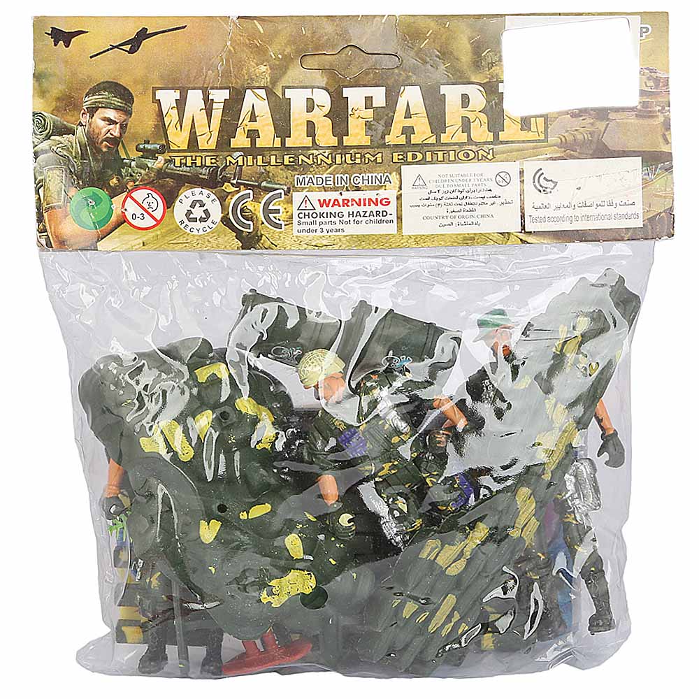 Warfare Military Set - Dark Green, Kids, Action Figures, Chase Value, Chase Value