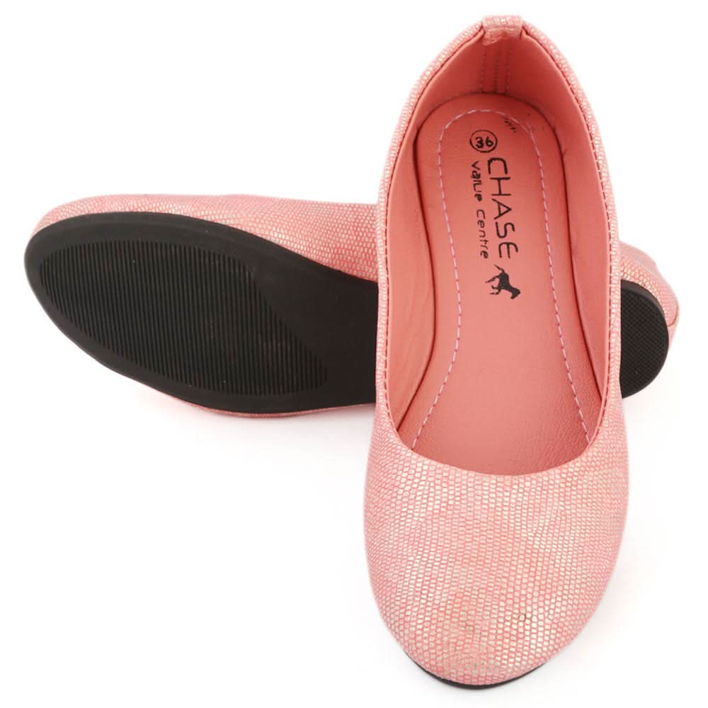 Women's Fancy Pumps - Peach, Women, Pumps, Chase Value, Chase Value