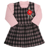 Newborn Girls 2 Piece Frock - Tea Pink, Kids, NB Girls Frocks, Chase Value, Chase Value