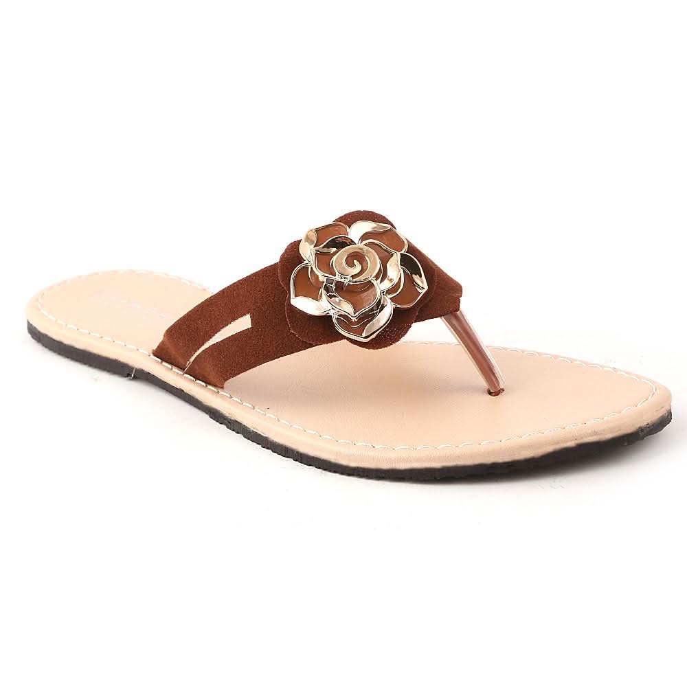 Women's Slipper (606) - Brown, Women, Slippers, Chase Value, Chase Value