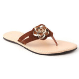 Women's Slipper (606) - Brown, Women, Slippers, Chase Value, Chase Value