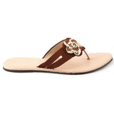 Women's Slipper (606) - Brown, Women, Slippers, Chase Value, Chase Value