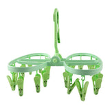 Hosiery Drying Hanger - Green, Newborn Baby Accessories, Chase Value, Chase Value