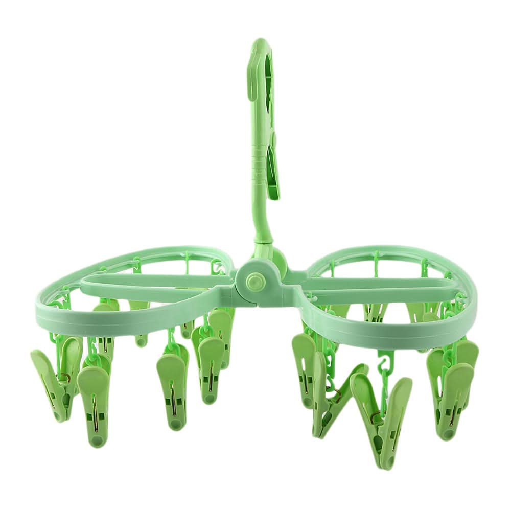 Hosiery Drying Hanger - Green, Newborn Baby Accessories, Chase Value, Chase Value