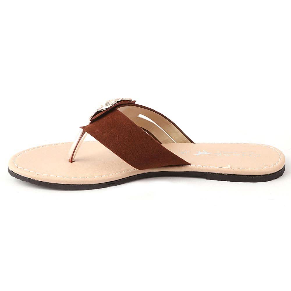 Women's Slipper (606) - Brown, Women, Slippers, Chase Value, Chase Value