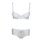 Women's Foam Bra & Panty Set - White, Women, Bra And Panty Sets, Chase Value, Chase Value