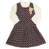 Girls 2Pc Frock - Off White, Kids, Girls Frocks, Chase Value, Chase Value