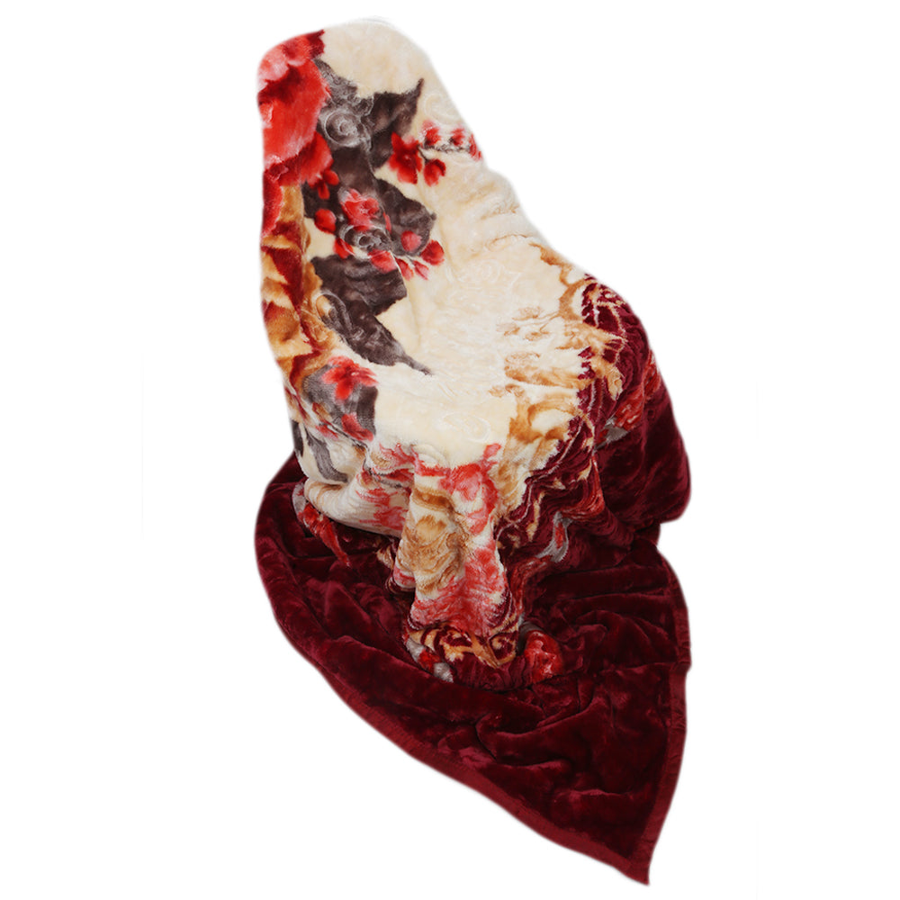 Double Bed Blanket Durex 2 Ply - Dark Purple, Home & Lifestyle, Blanket, Durex, Chase Value