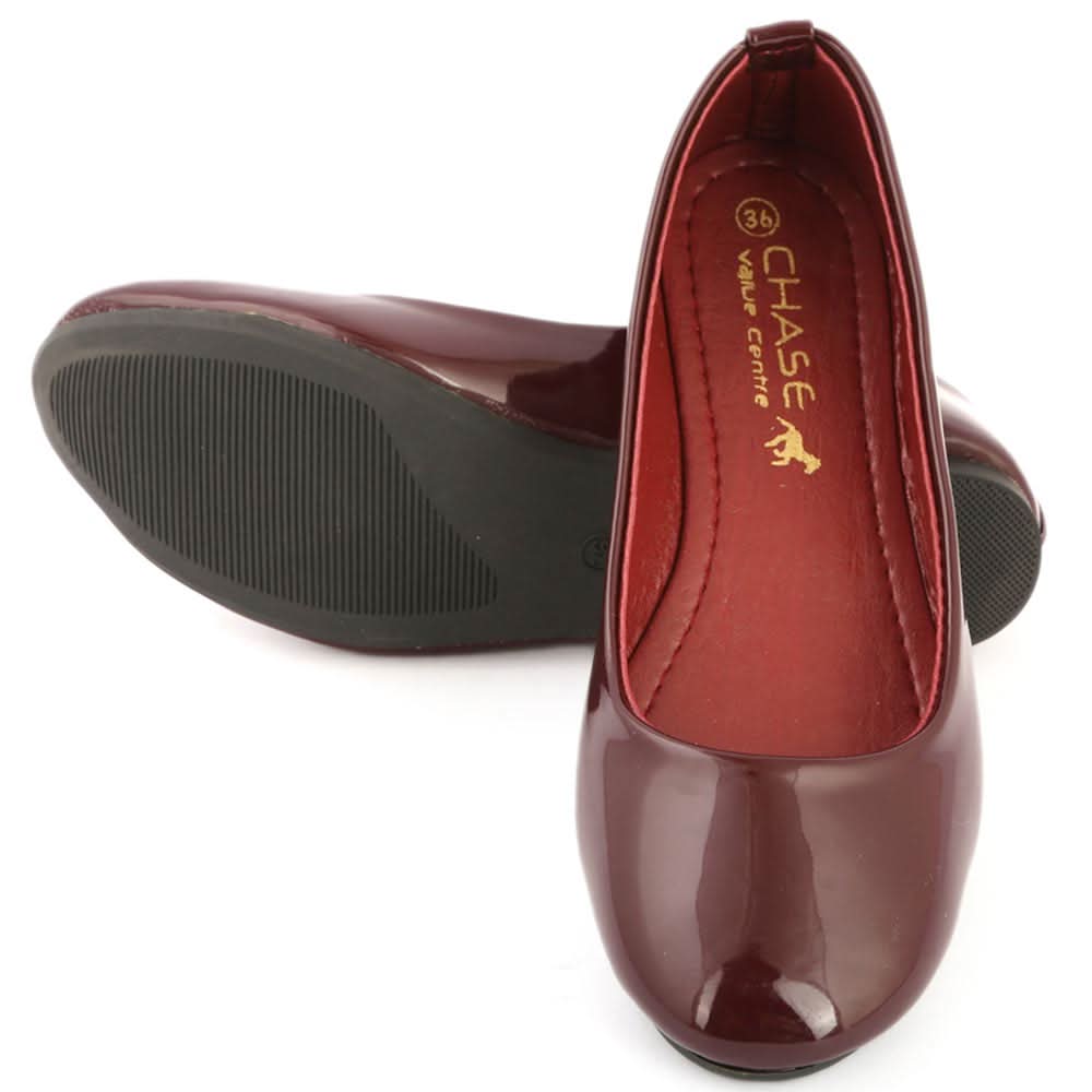 Women's Fancy Pumps - Maroon, Women, Pumps, Chase Value, Chase Value
