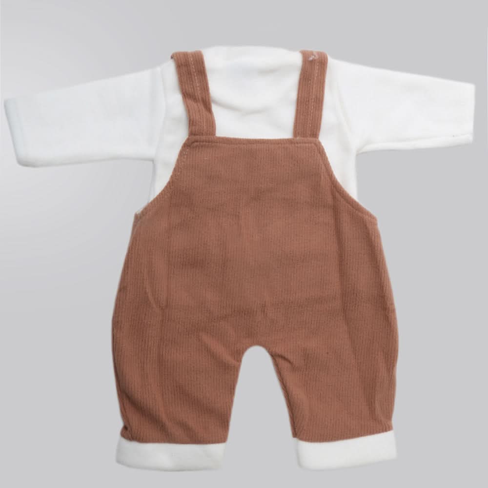 Newborn Boys Polar Romper - Brown, Kids, NB Boys Rompers, Chase Value, Chase Value