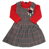 Girls 2Pc Frock - Red, Kids, Girls Frocks, Chase Value, Chase Value