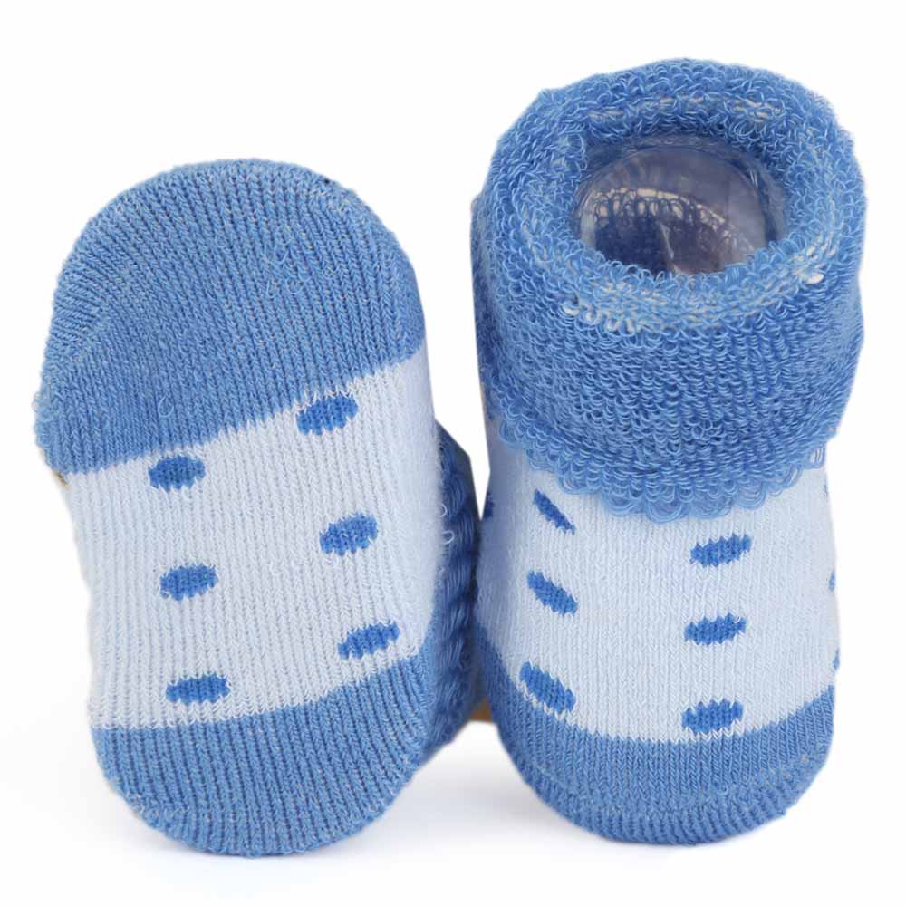 Newborn Booties - Royal Blue, Kids, NB Shoes And Socks, Chase Value, Chase Value