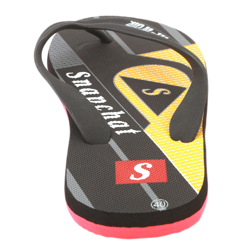 Men's Slippers  - Black, Men, Slippers, Chase Value, Chase Value