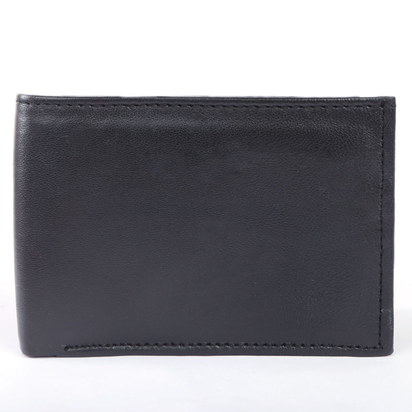 Men's Leather Wallets W-CV-02 - Black, Men, Wallets, Chase Value, Chase Value