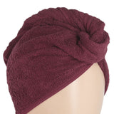 Women's Bath Towel Cap - Maroon, Home & Lifestyle, Bath Towels, Chase Value, Chase Value