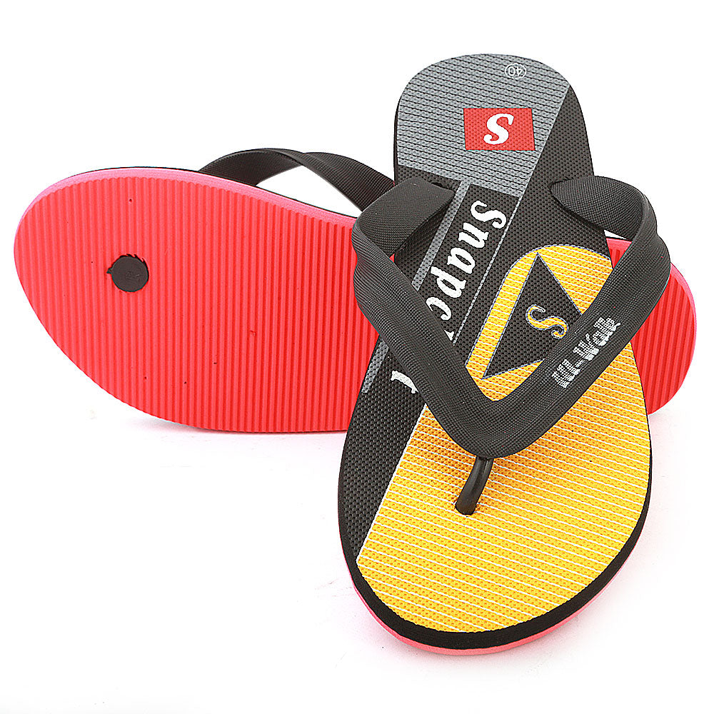 Men's Slippers  - Black, Men, Slippers, Chase Value, Chase Value