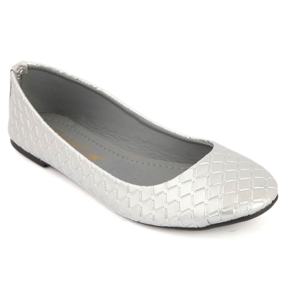 Women's Fancy Pumps - Silver, Women, Pumps, Chase Value, Chase Value