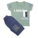 Boys Half Sleeves Short Suit 20-22 31893 - Green, Kids, Boys Sets And Suits, Chase Value, Chase Value