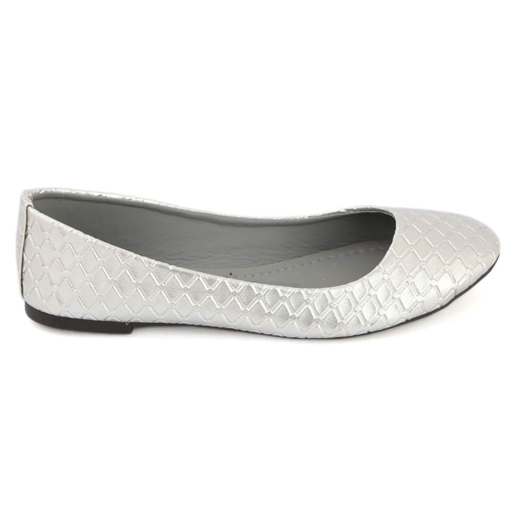 Women's Fancy Pumps - Silver, Women, Pumps, Chase Value, Chase Value