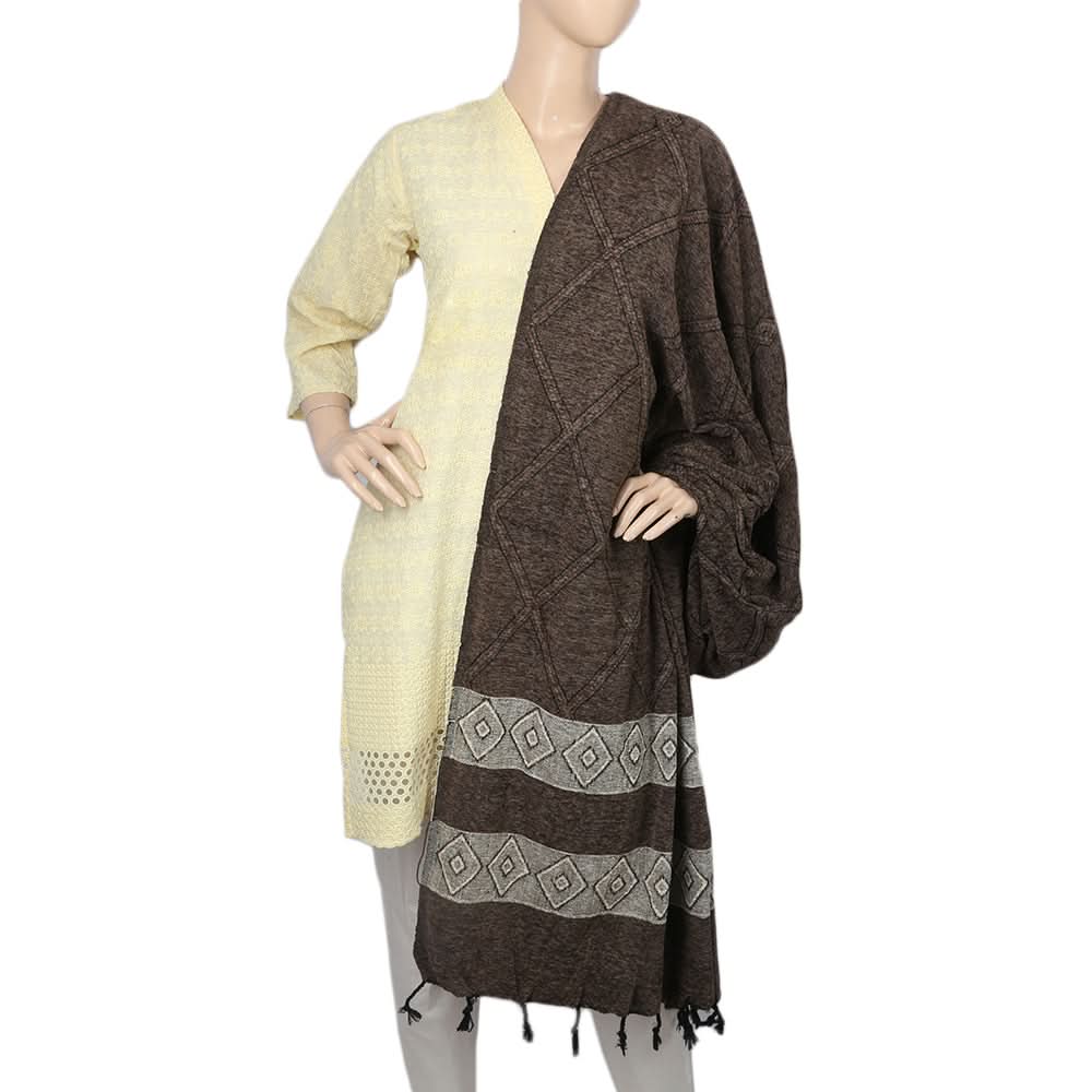 Women's Velvet  Shawl - Olive Green, Women, Shawls And Scarves, Chase Value, Chase Value